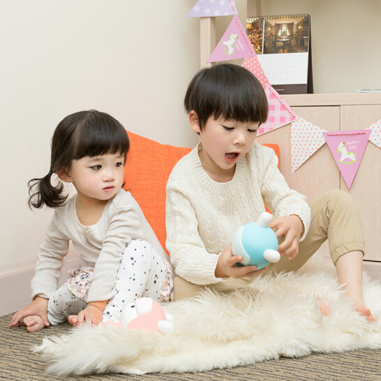 小米 米兔故事机mini-蓝牙版粉色 智能机器人儿童早教机婴儿益智玩具启蒙学习机智能语音点播